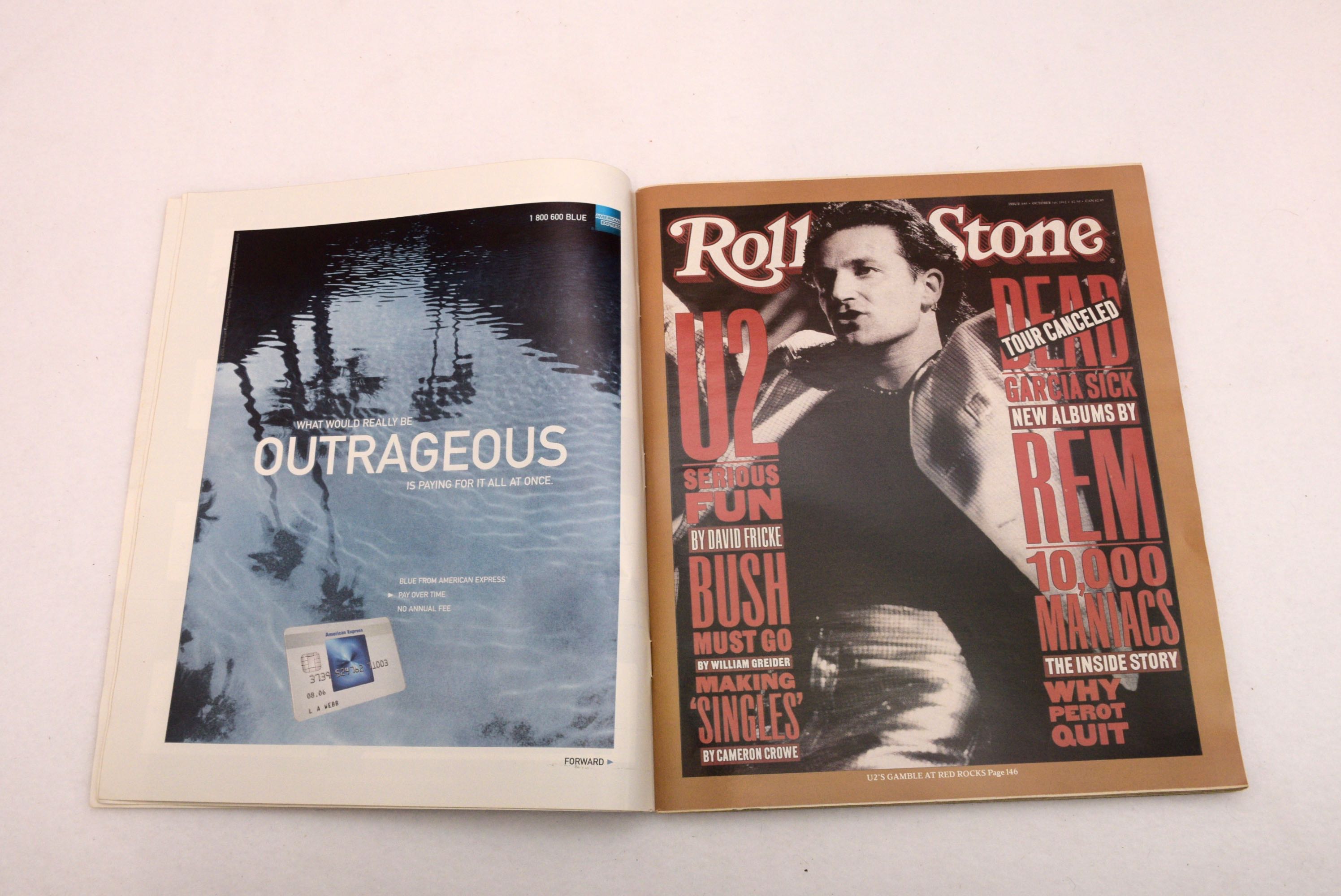 Three "Rolling Stone" Magazine 50th Anniversary of Rock Issues