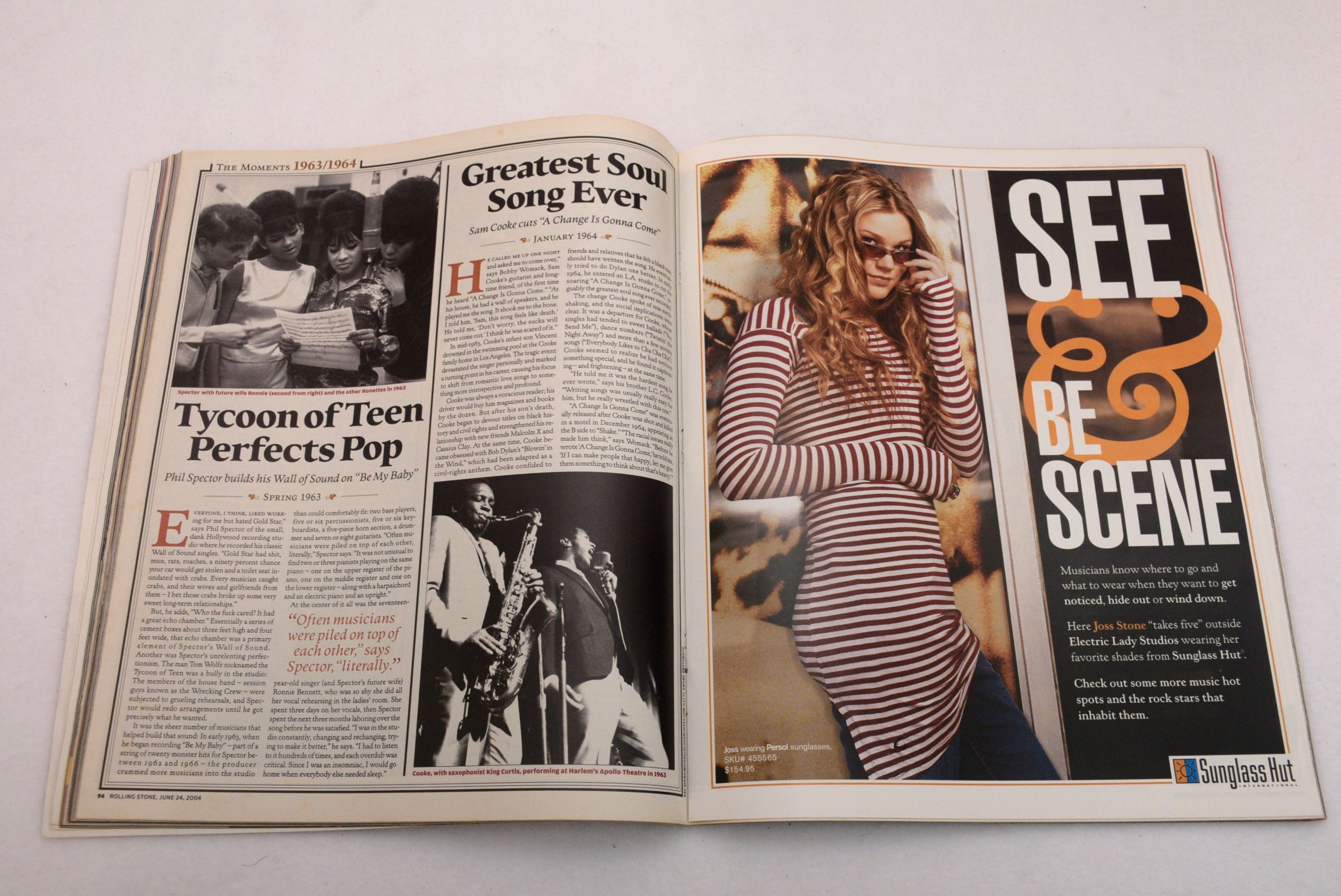Three "Rolling Stone" Magazine 50th Anniversary of Rock Issues