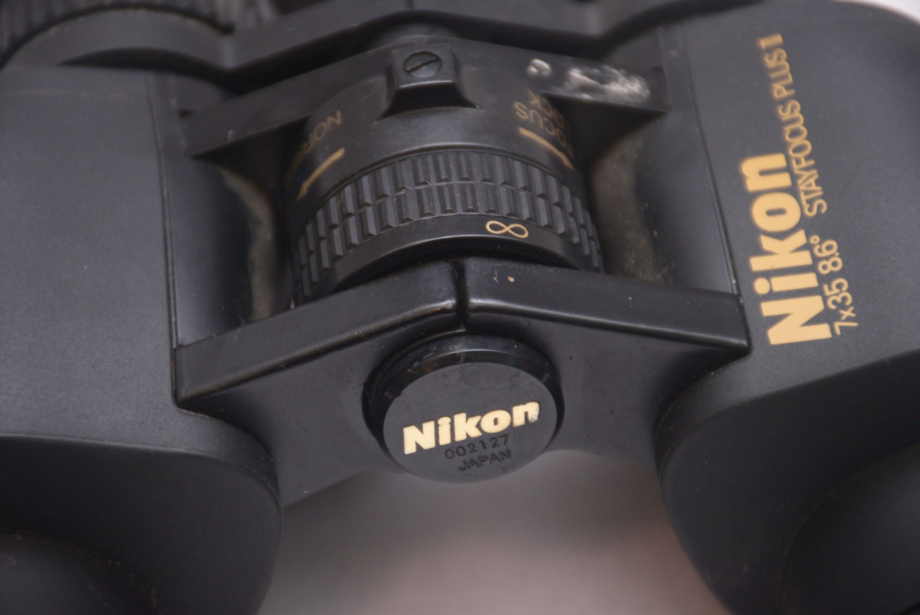 Pair of Nikon Stayfocus Plus II Binoculars