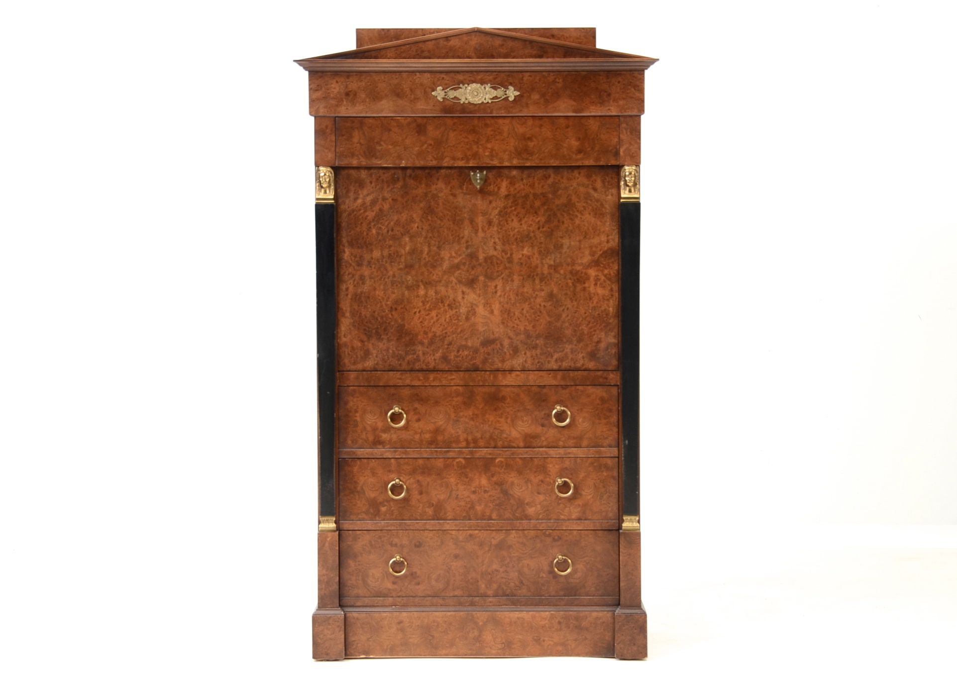 Baker Furniture Biedermeier Style Secretary Desk