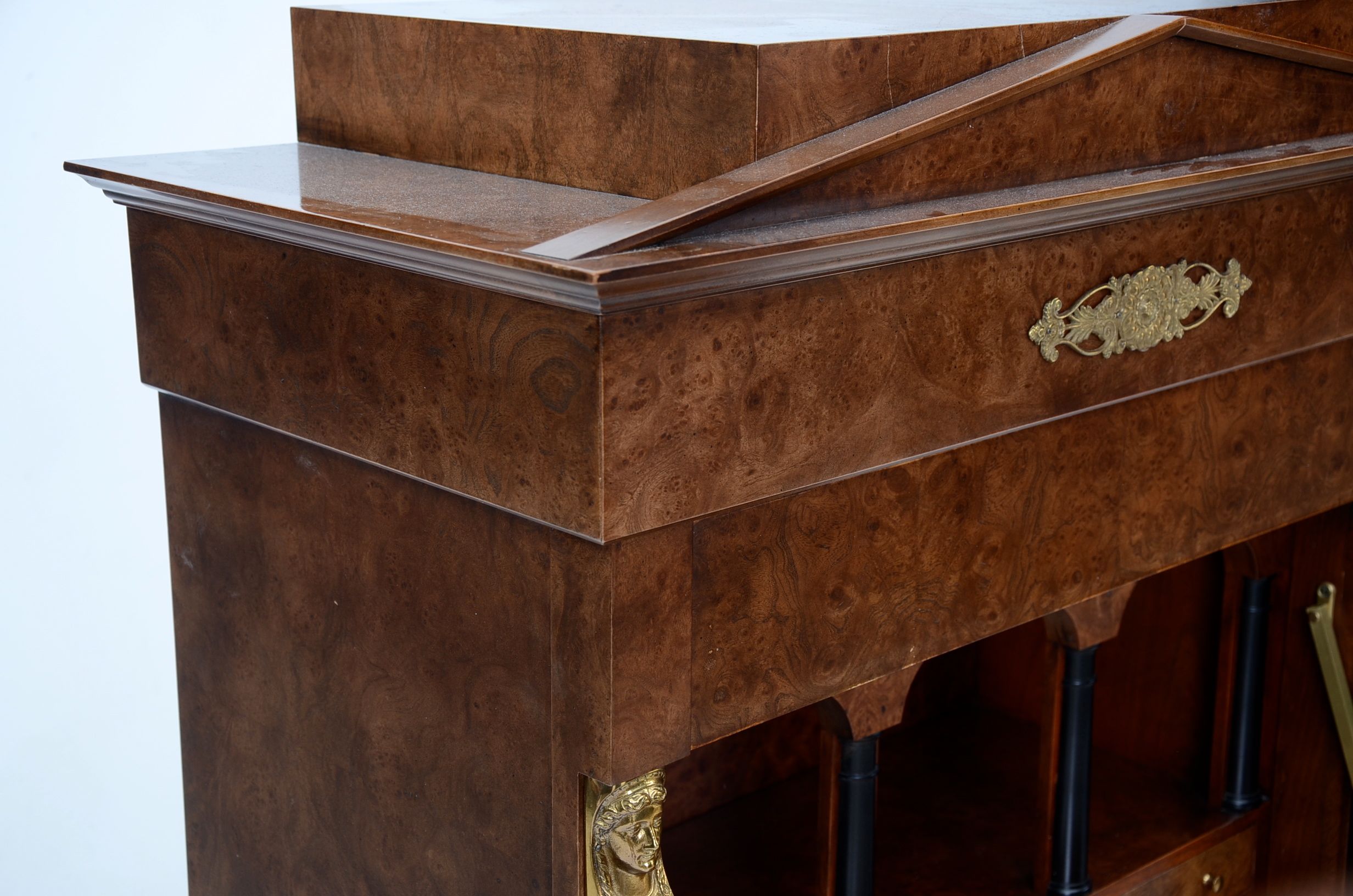 Baker Furniture Biedermeier Style Secretary Desk