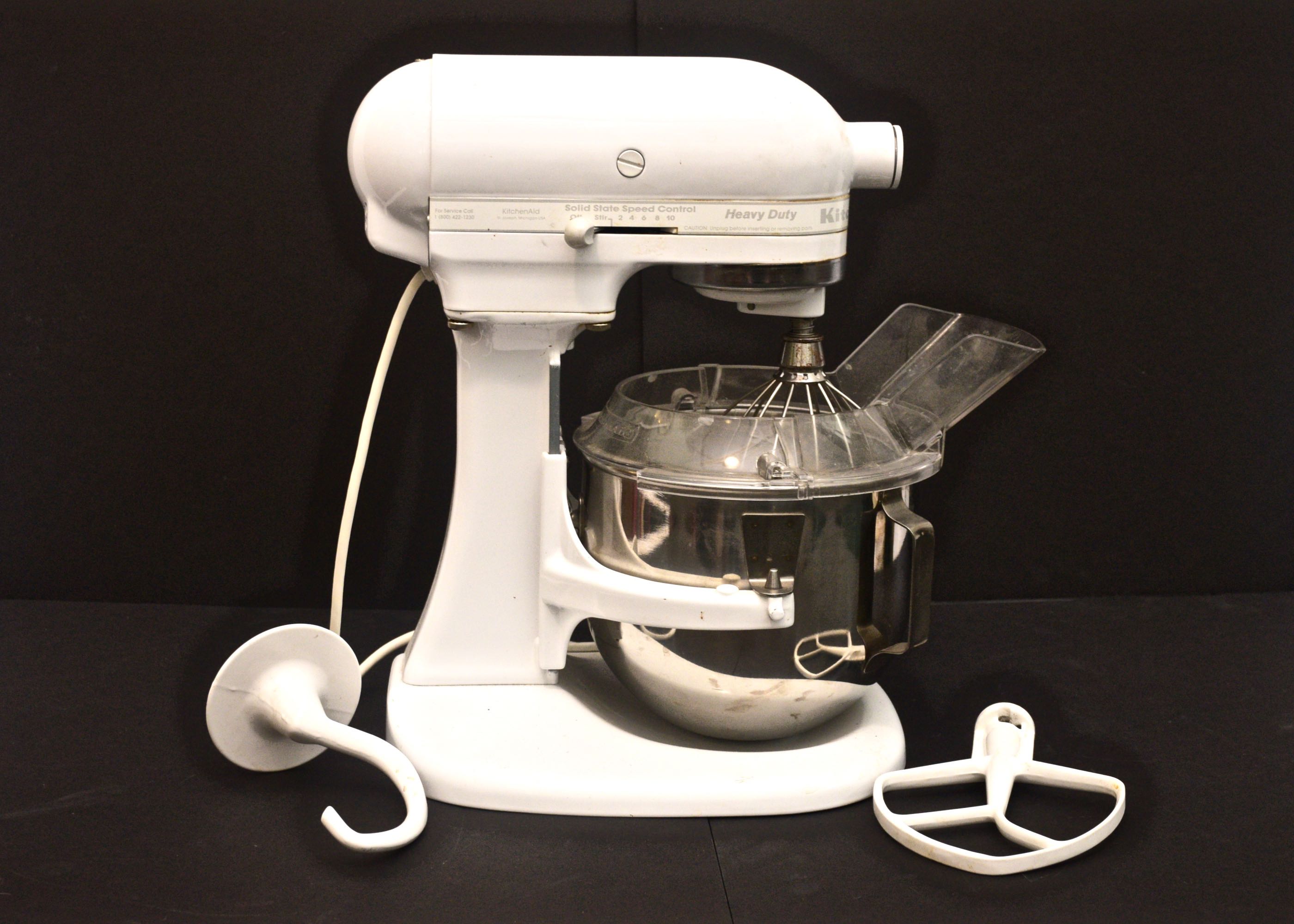 Kitchenaid Heavy Duty Stand Mixer Model KSM5 in White