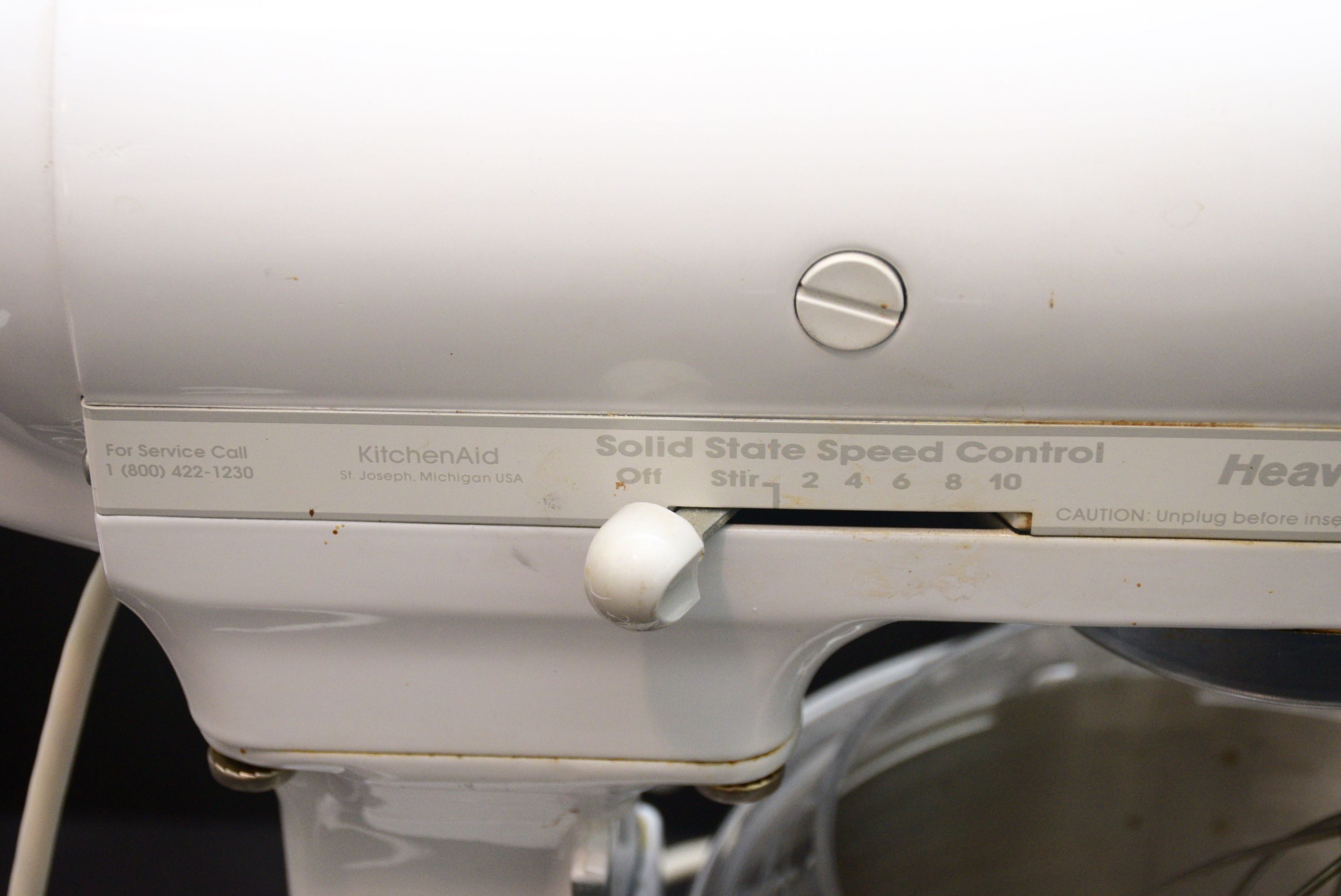 Kitchenaid Heavy Duty Stand Mixer Model KSM5 in White