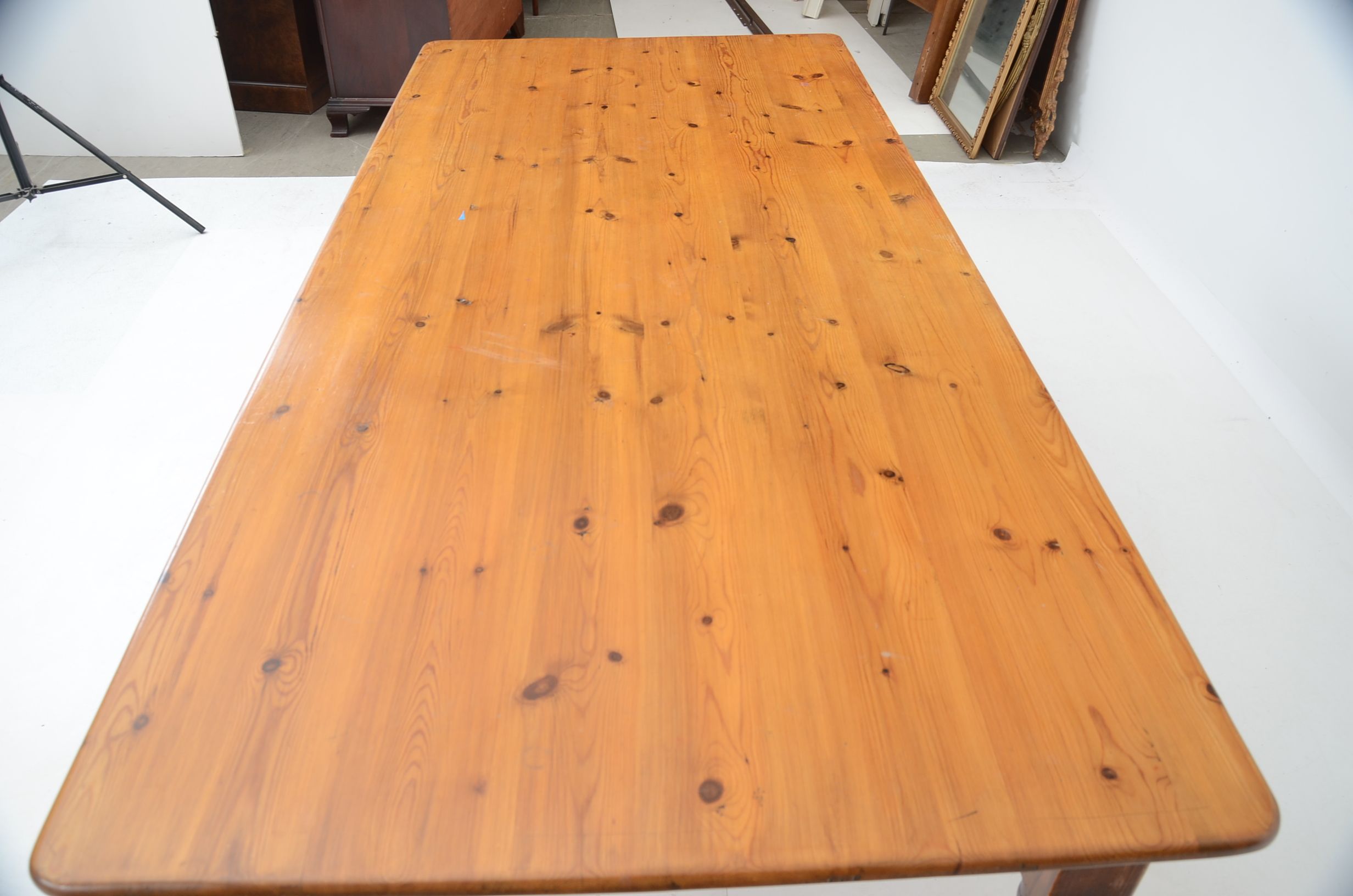 Late 19th Century Pine Farm Table