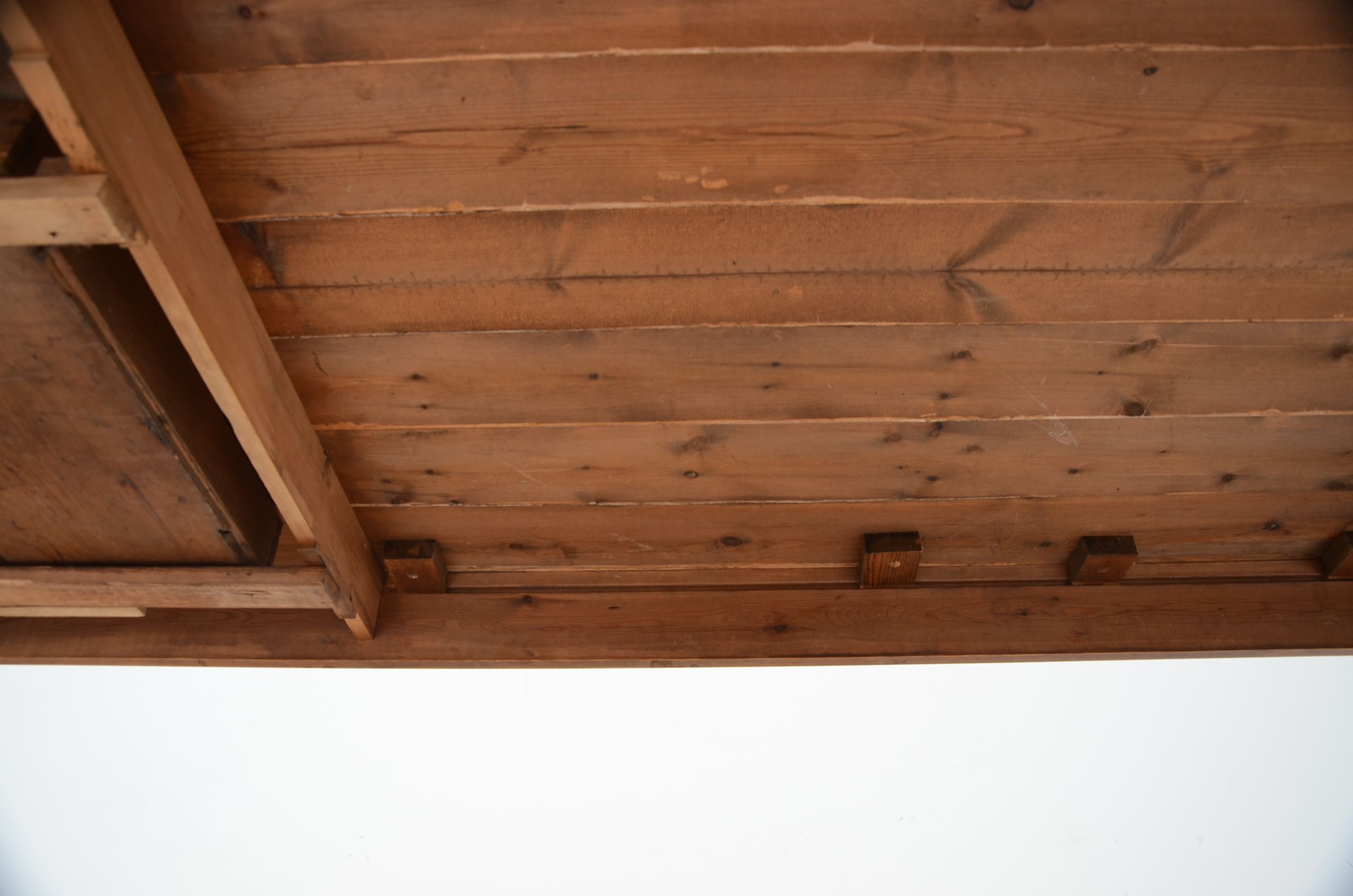 Late 19th Century Pine Farm Table