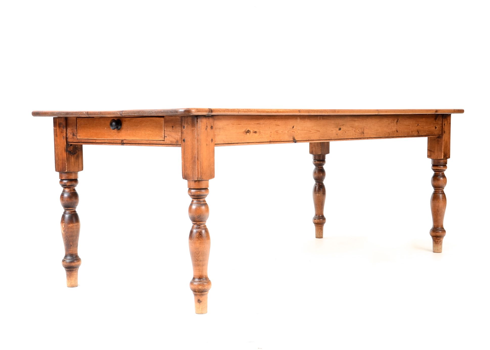 Late 19th Century Pine Farm Table