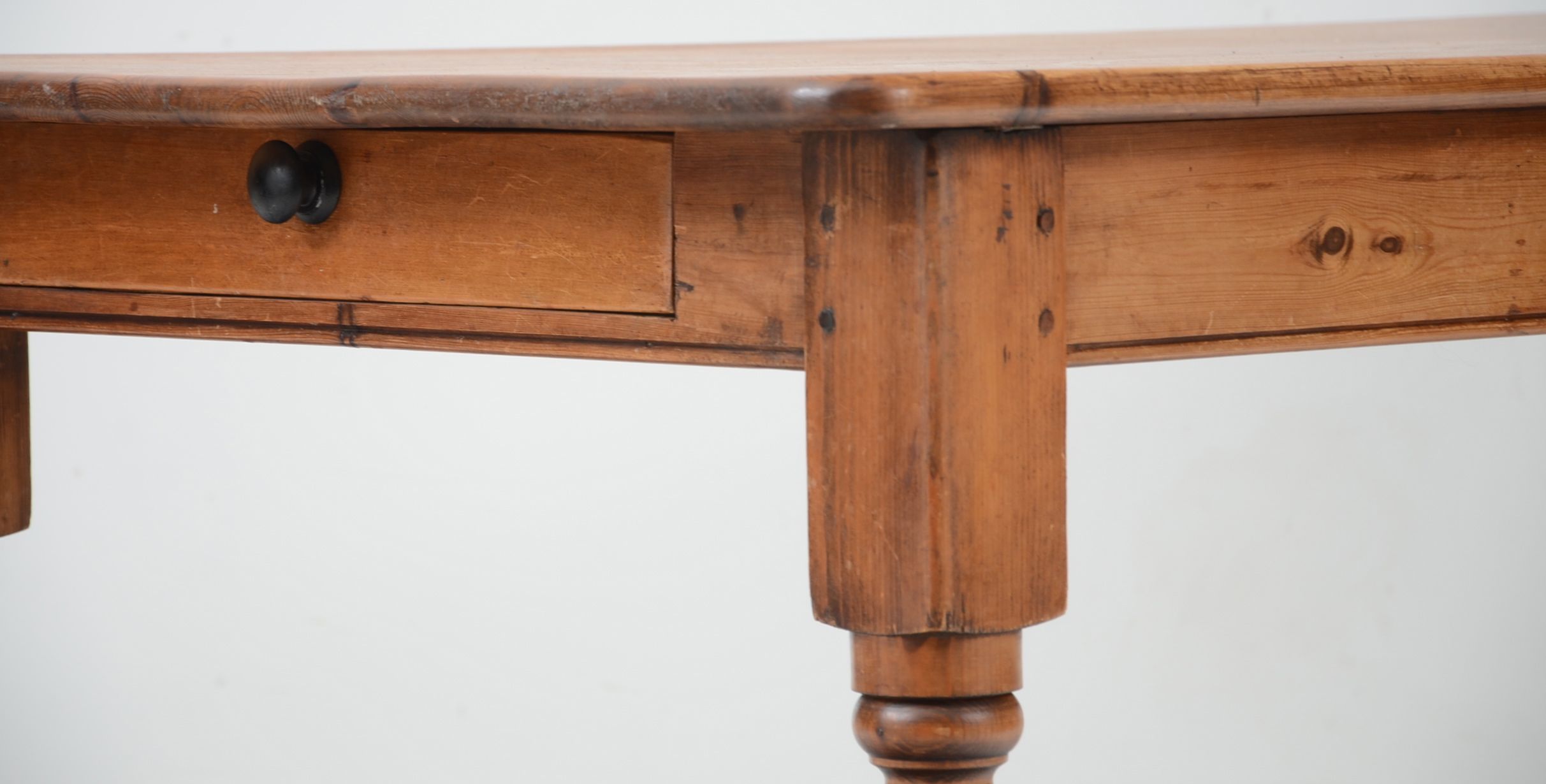 Late 19th Century Pine Farm Table