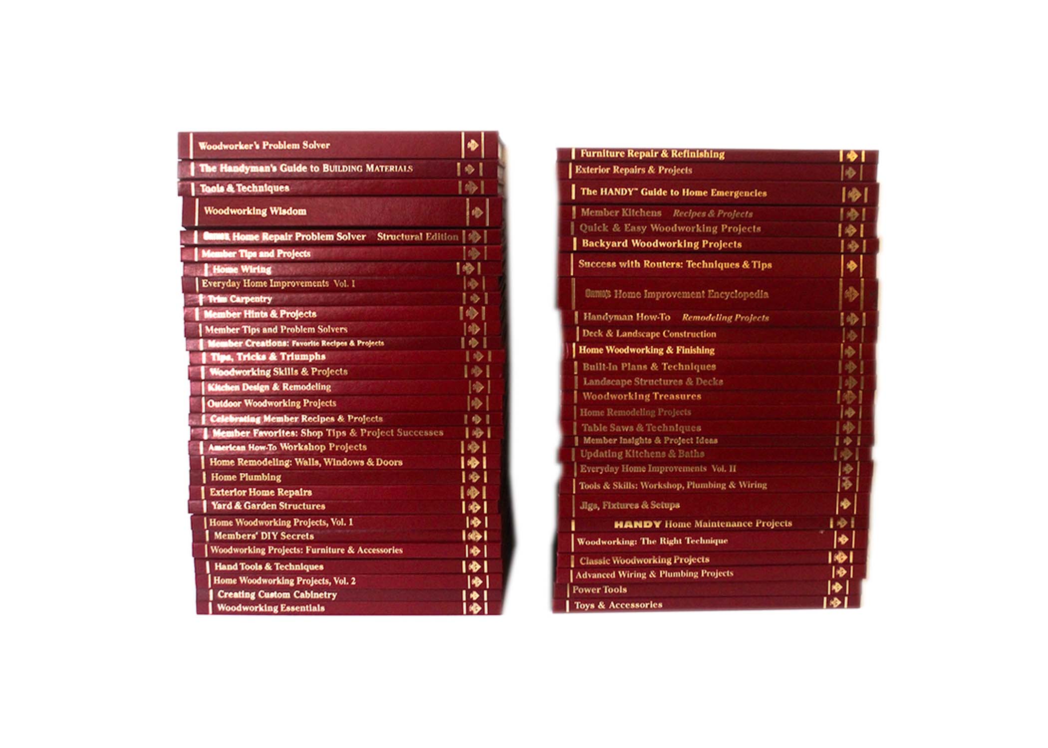 Set of Handyman Club of America Instructional Books