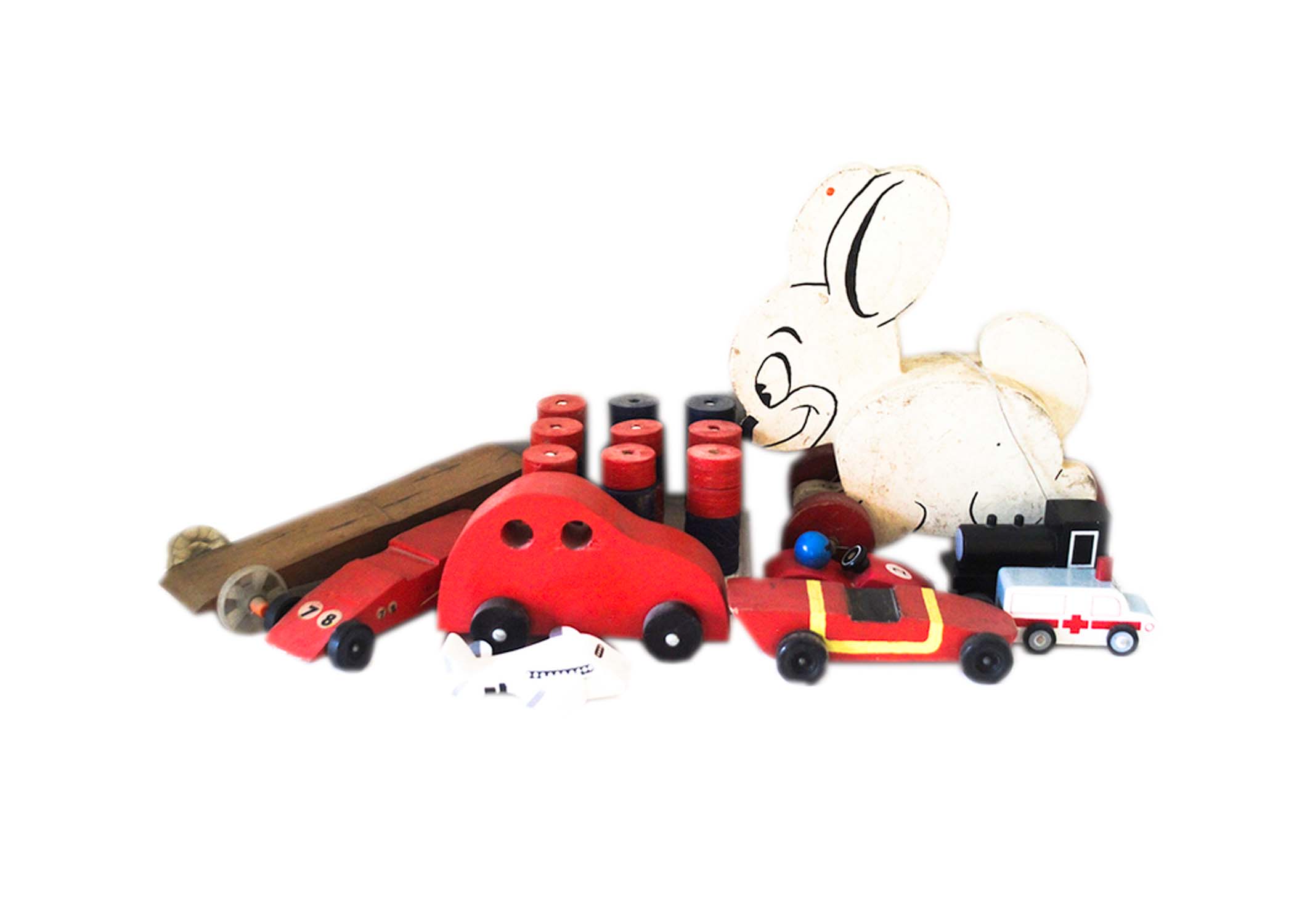 Assortment of Wooden Toys