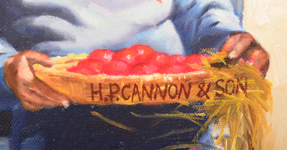 "H.R. Cannon & Sons" Portrait Painting by Andrew Weissman