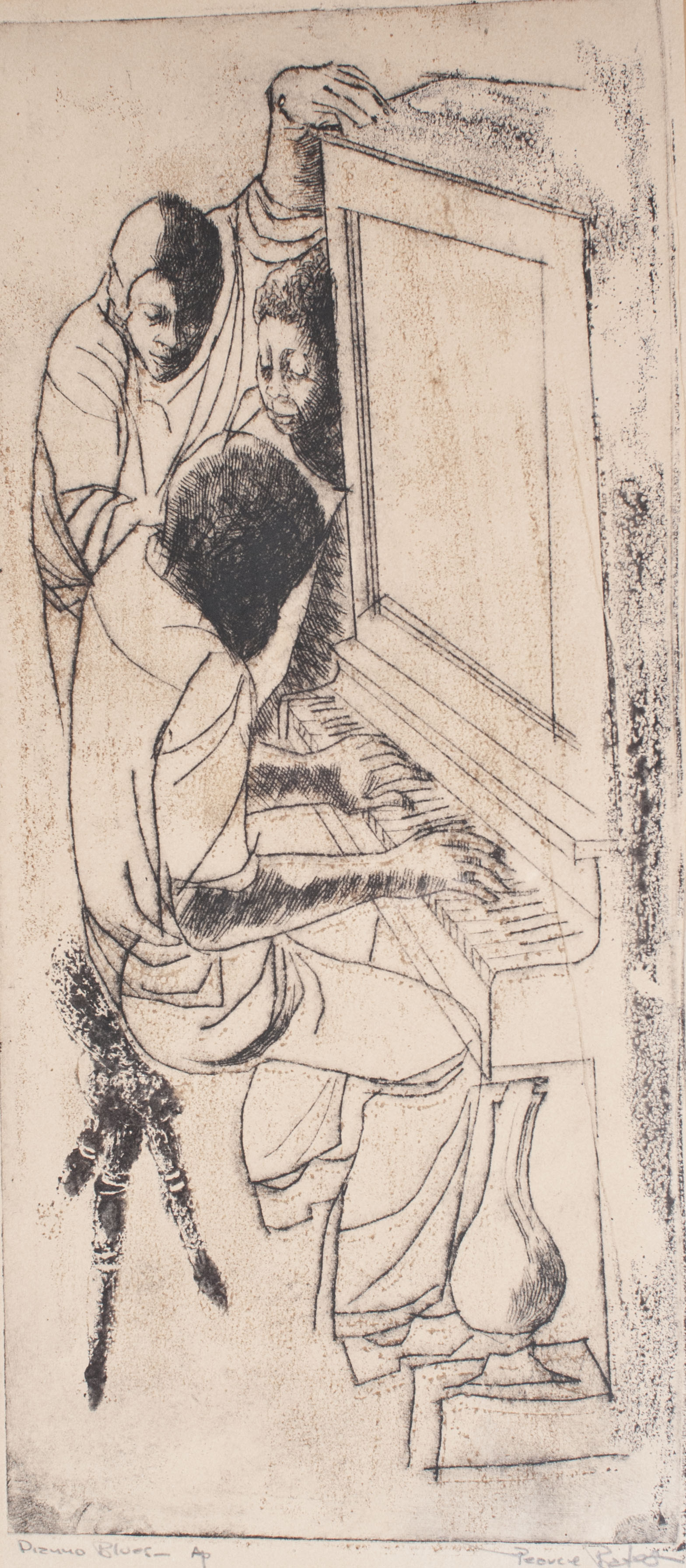 Original Etching by Pearce Bates