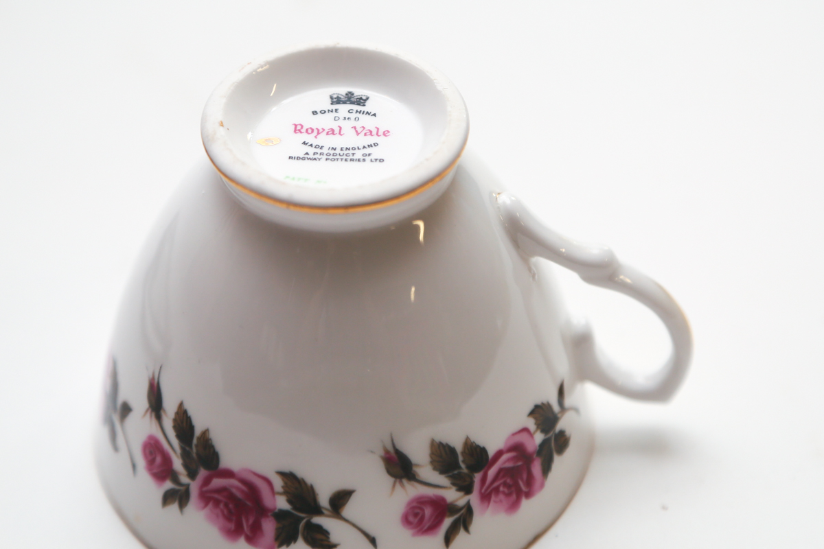 Assortment of Tea Cups and Saucers