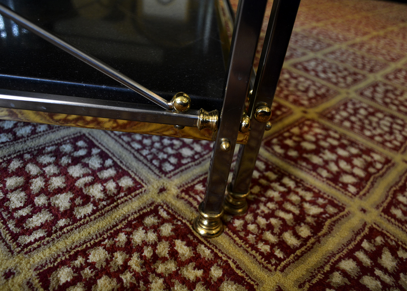 Black Granite Coffee Table