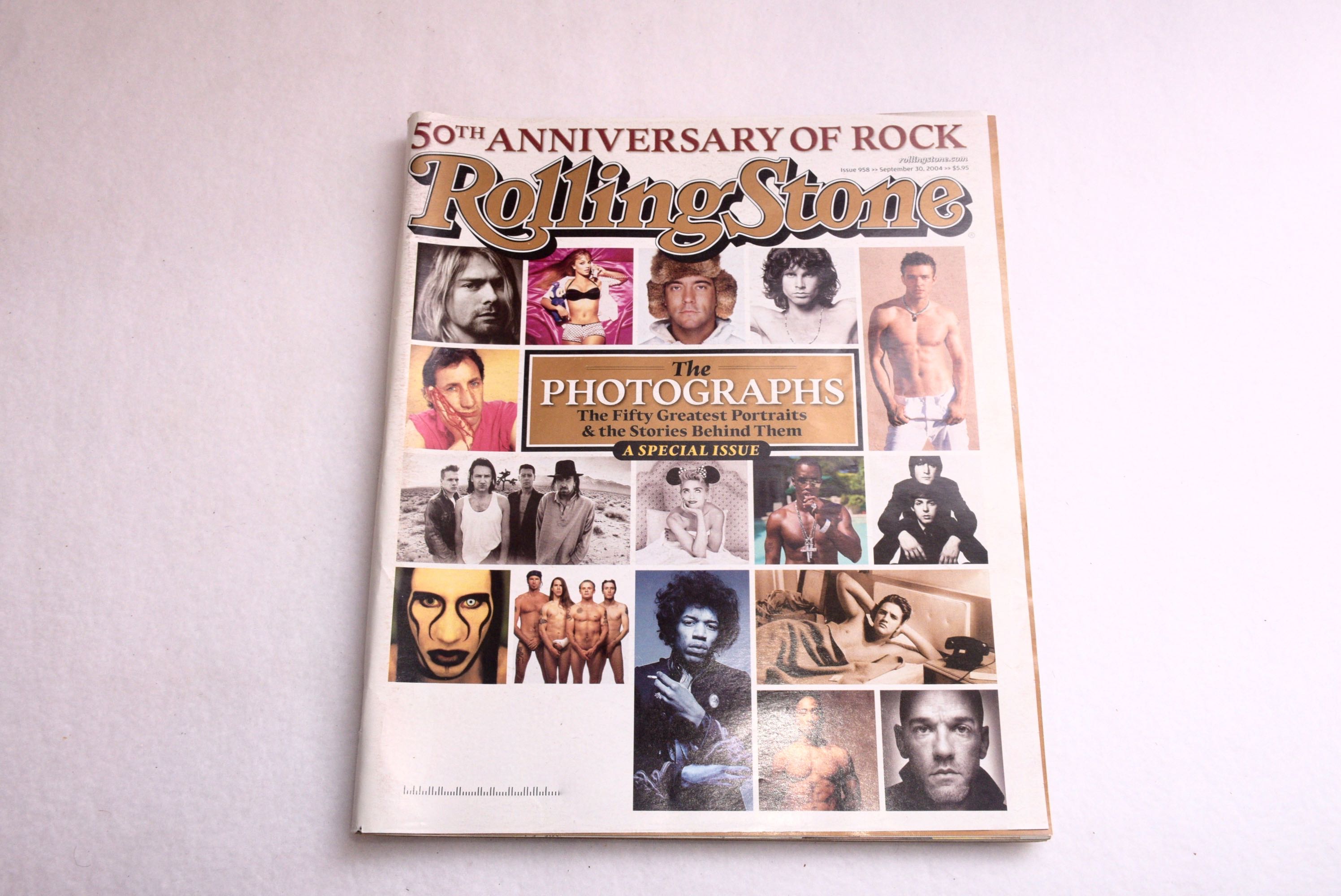 Three "Rolling Stone" Magazine 50th Anniversary of Rock Issues