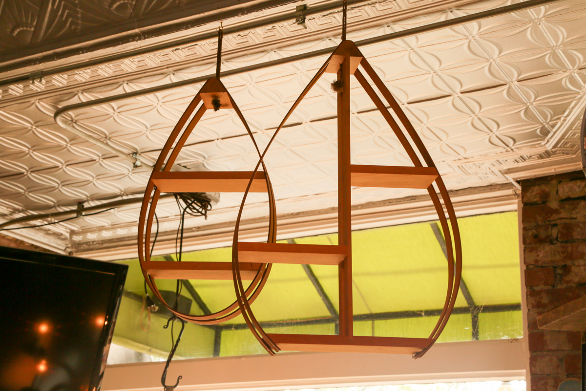 Handmade Hanging Shelves