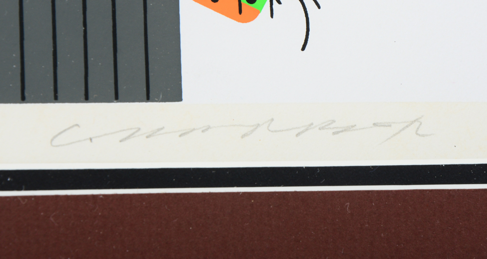 Charley Harper "Crawling Tall" Signed L/E Serigraph
