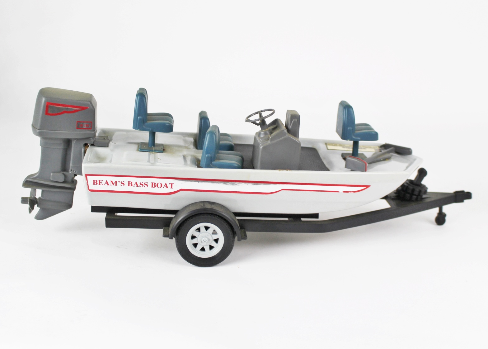 Jim Beam Bass Boat Decanter in Original Box EBTH