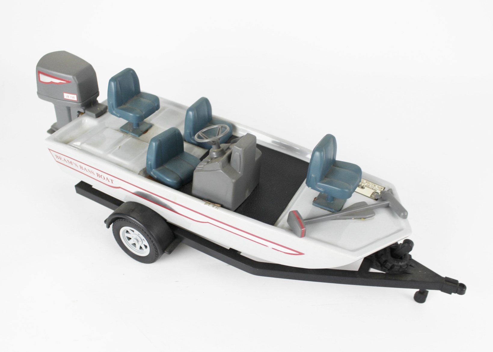 Jim Beam Bass Boat Decanter in Original Box EBTH