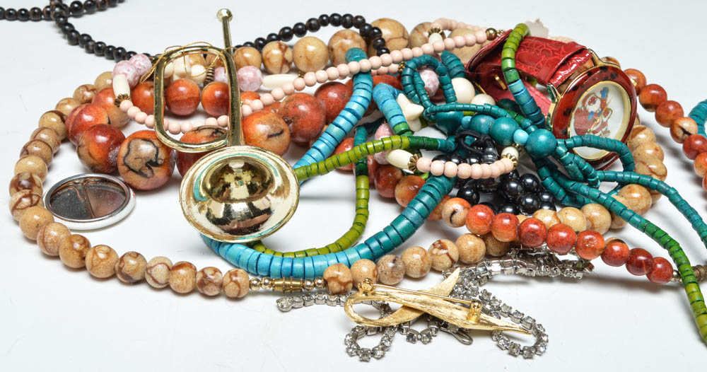 Large Group of Costume Jewelry