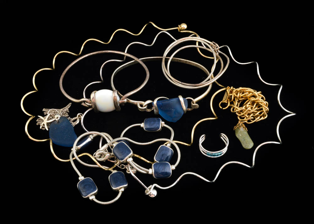 Group of Jewelry Including Sterling