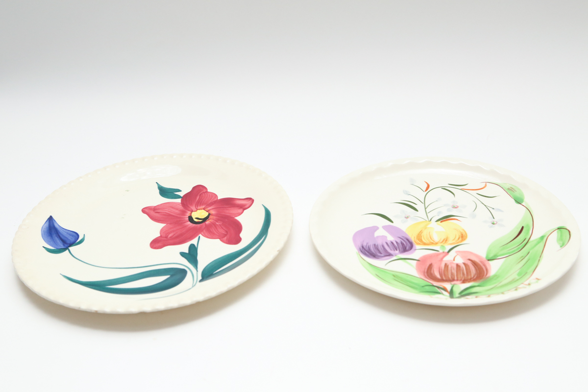 Modern Floral Serving Ware