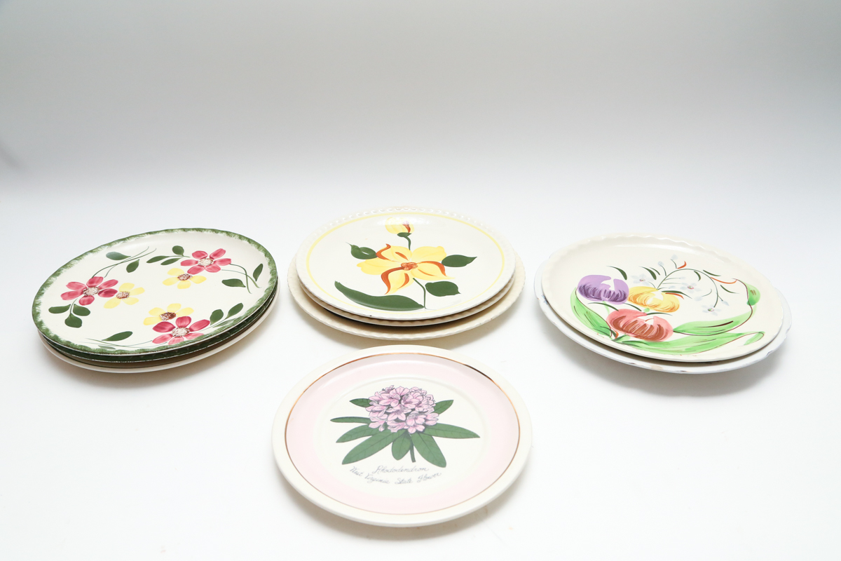 Modern Floral Serving Ware
