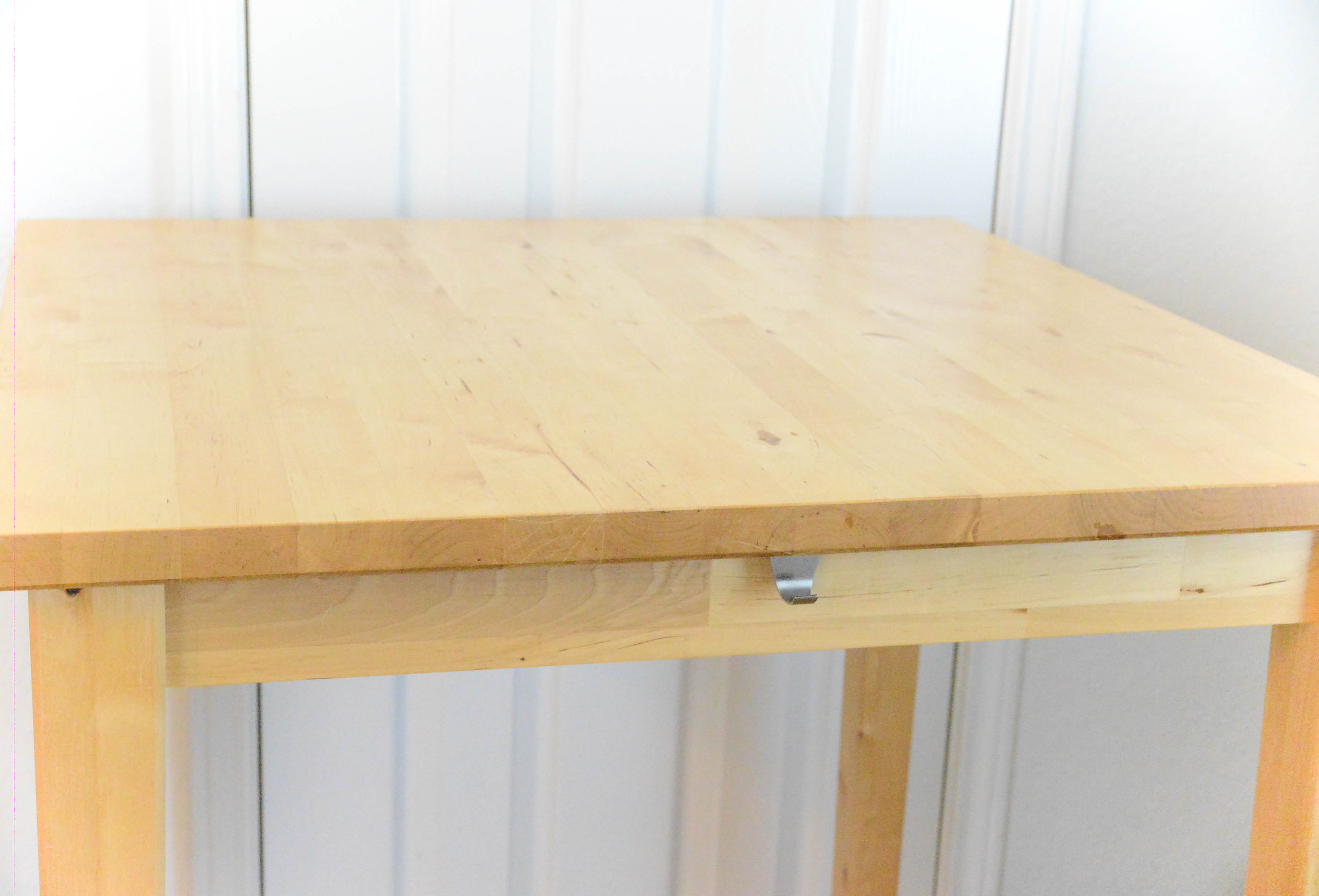 Tall IKEA Kitchen Pine Table