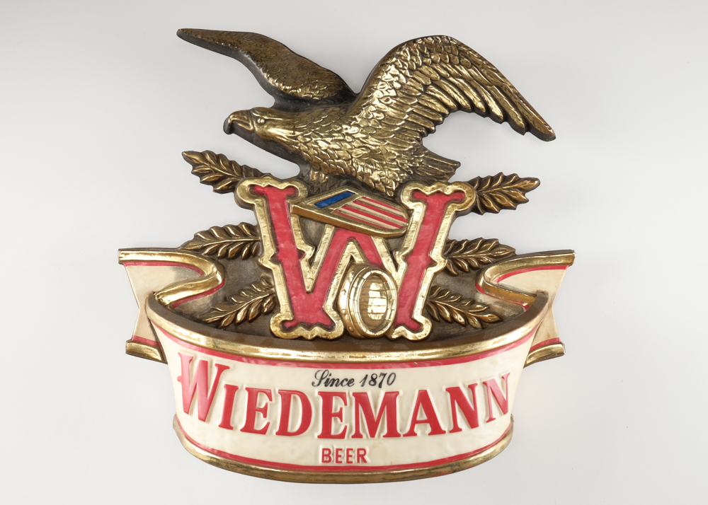 Light Up Wiedemann Beer Sign