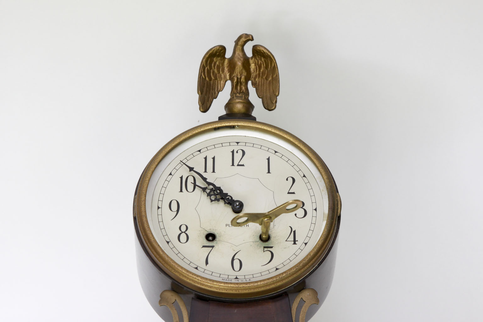 Plymouth George Washington Banjo Clock