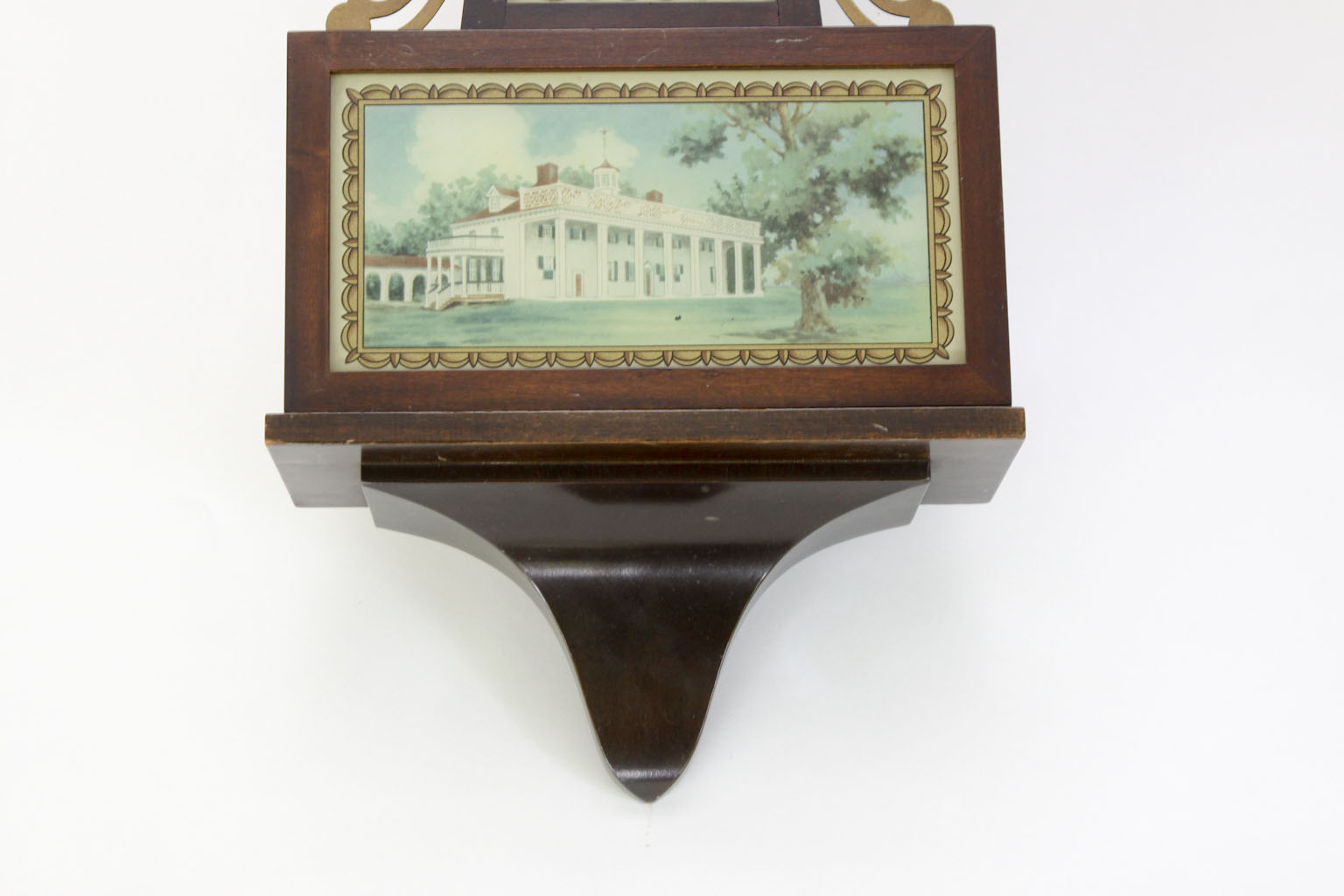 Plymouth George Washington Banjo Clock