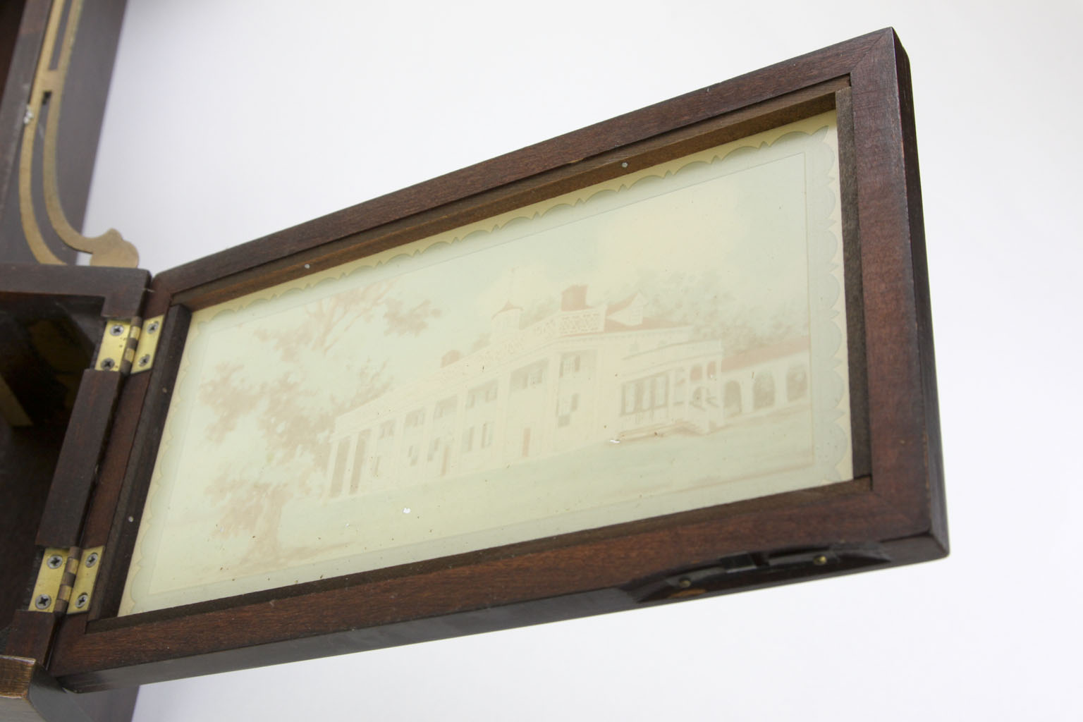 Plymouth George Washington Banjo Clock