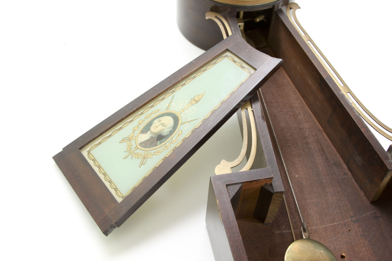 Plymouth George Washington Banjo Clock