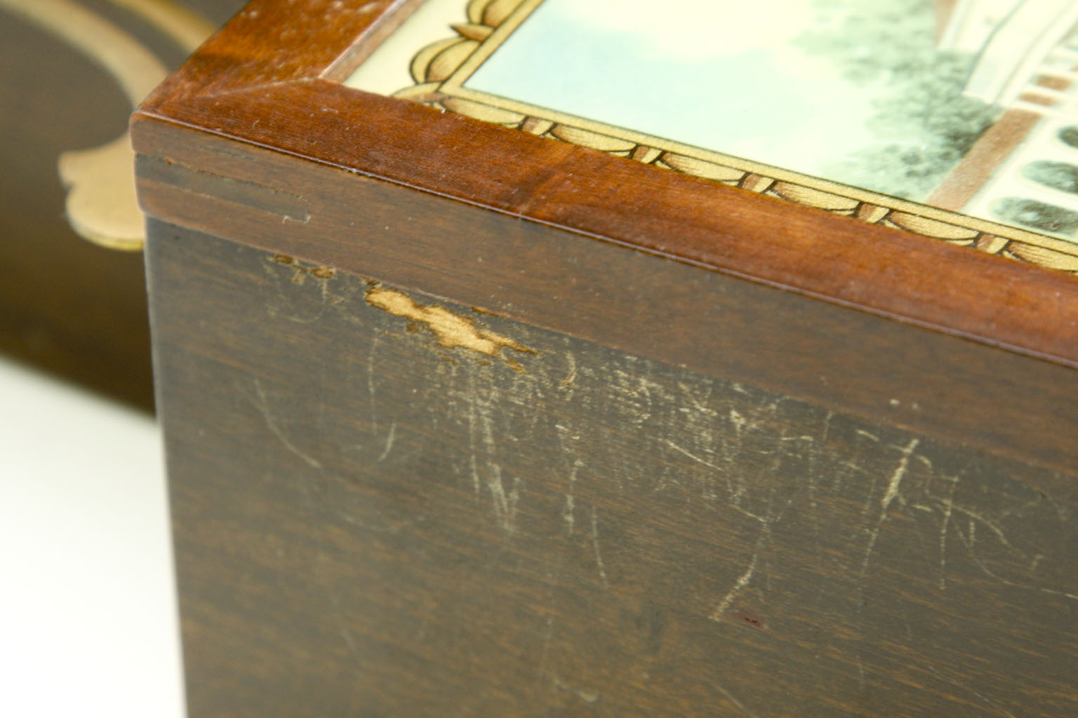 Plymouth George Washington Banjo Clock