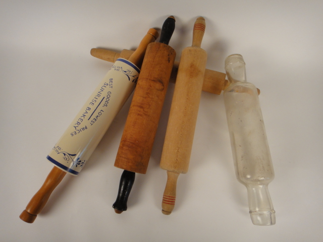 Five Antique and Vintage Rolling Pins