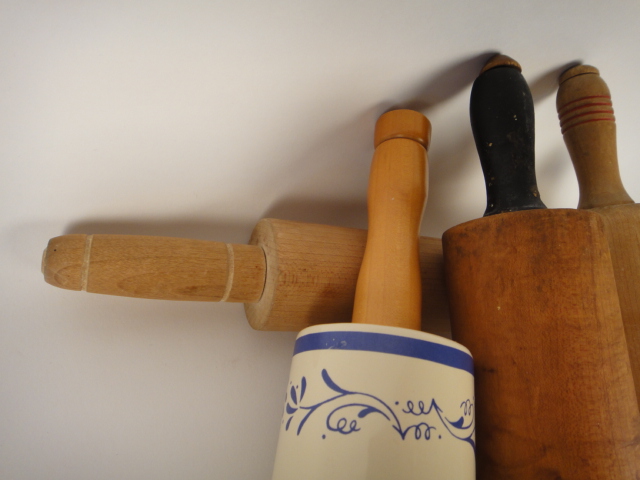 Five Antique and Vintage Rolling Pins