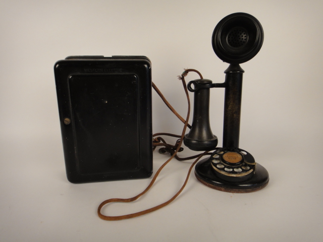 Vintage Western Electric Candlestick Phone