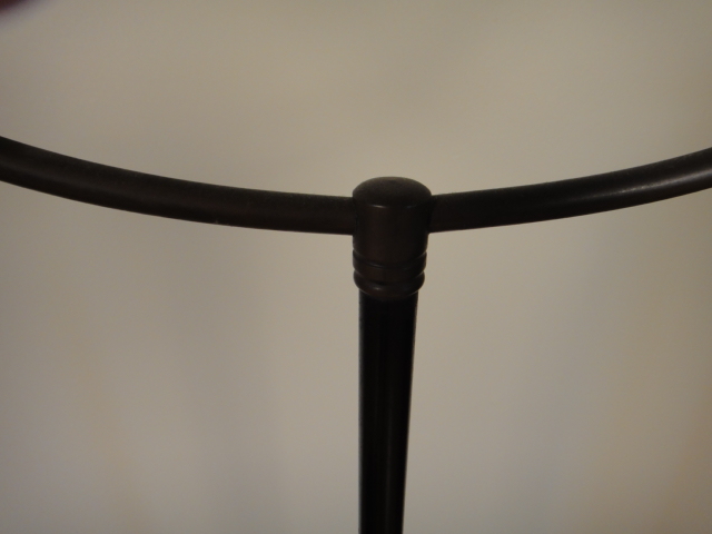 Vintage Copper and Brass Bird Cage on Stand