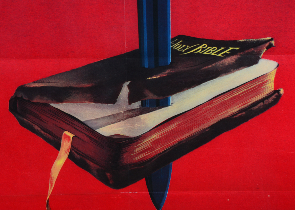 "This is the Enemy" WWII Propaganda Poster Print