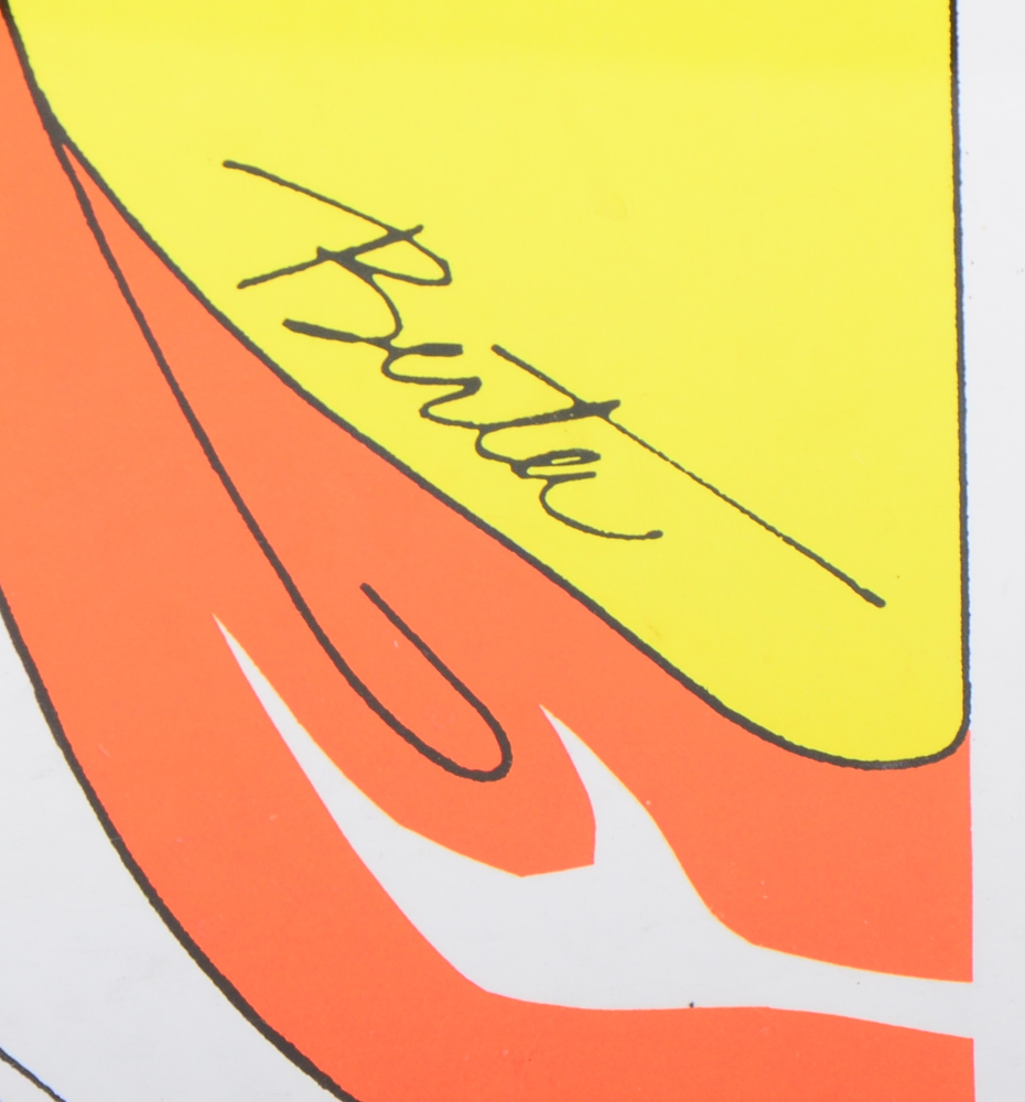 1966 Original Mame Musical Lithograph Poster