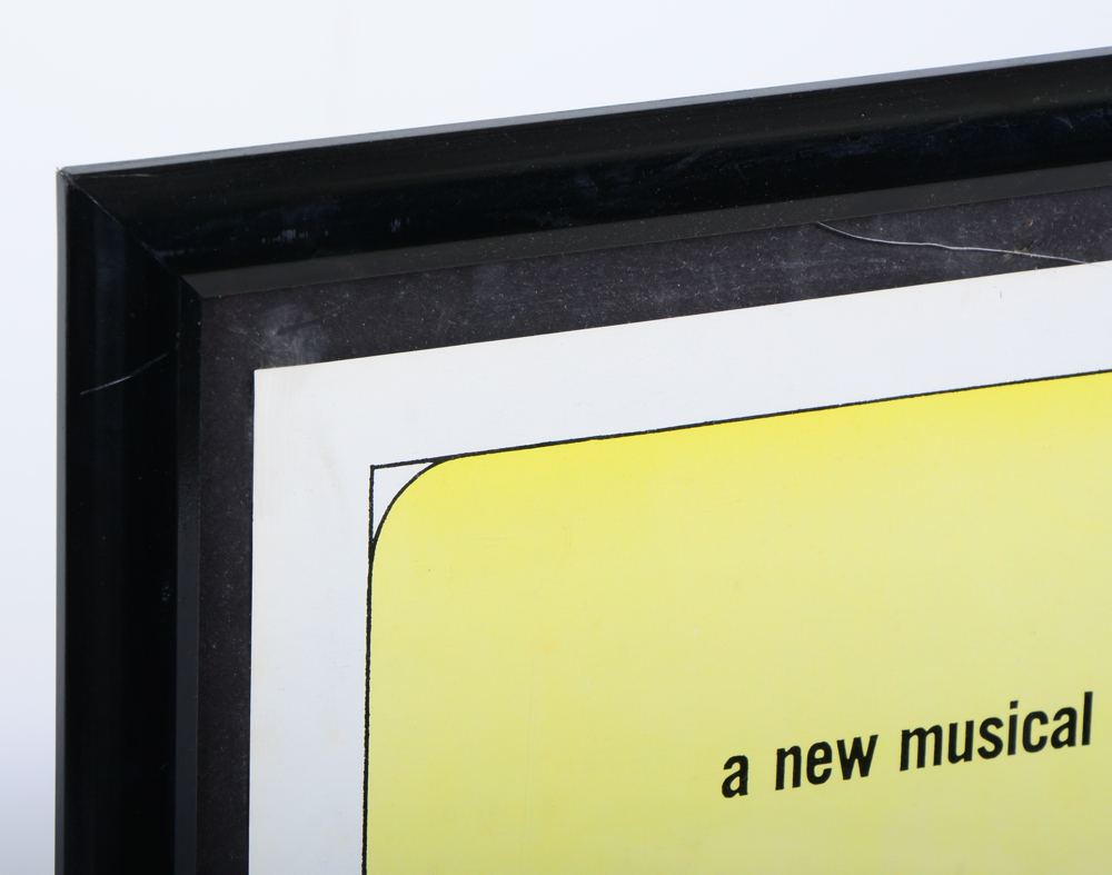 1966 Original Mame Musical Lithograph Poster