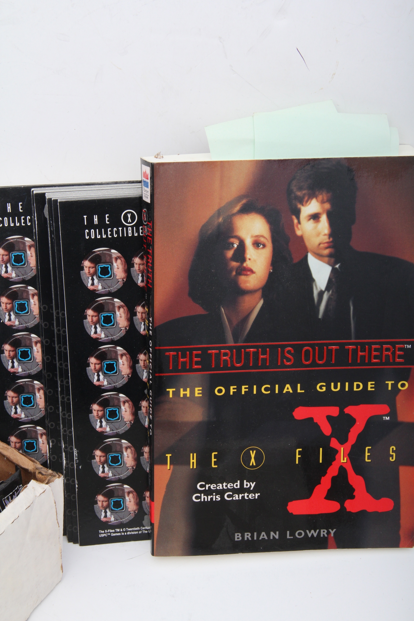 X-Files Card Game Cards and Promotional Materials