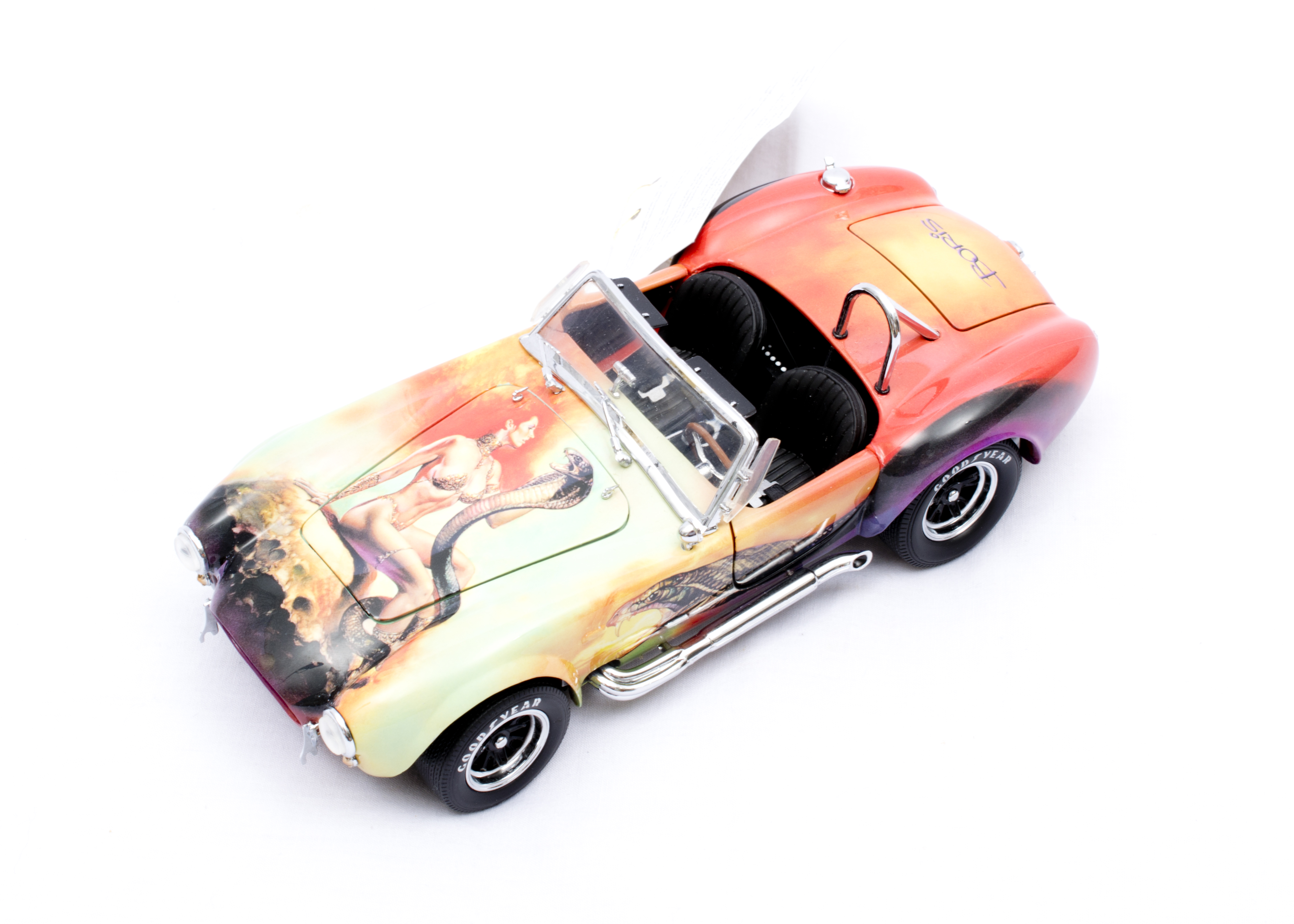 Franklin Mint Vallejo's "Mistress of Fire" 1966 Cobra 427 S/C