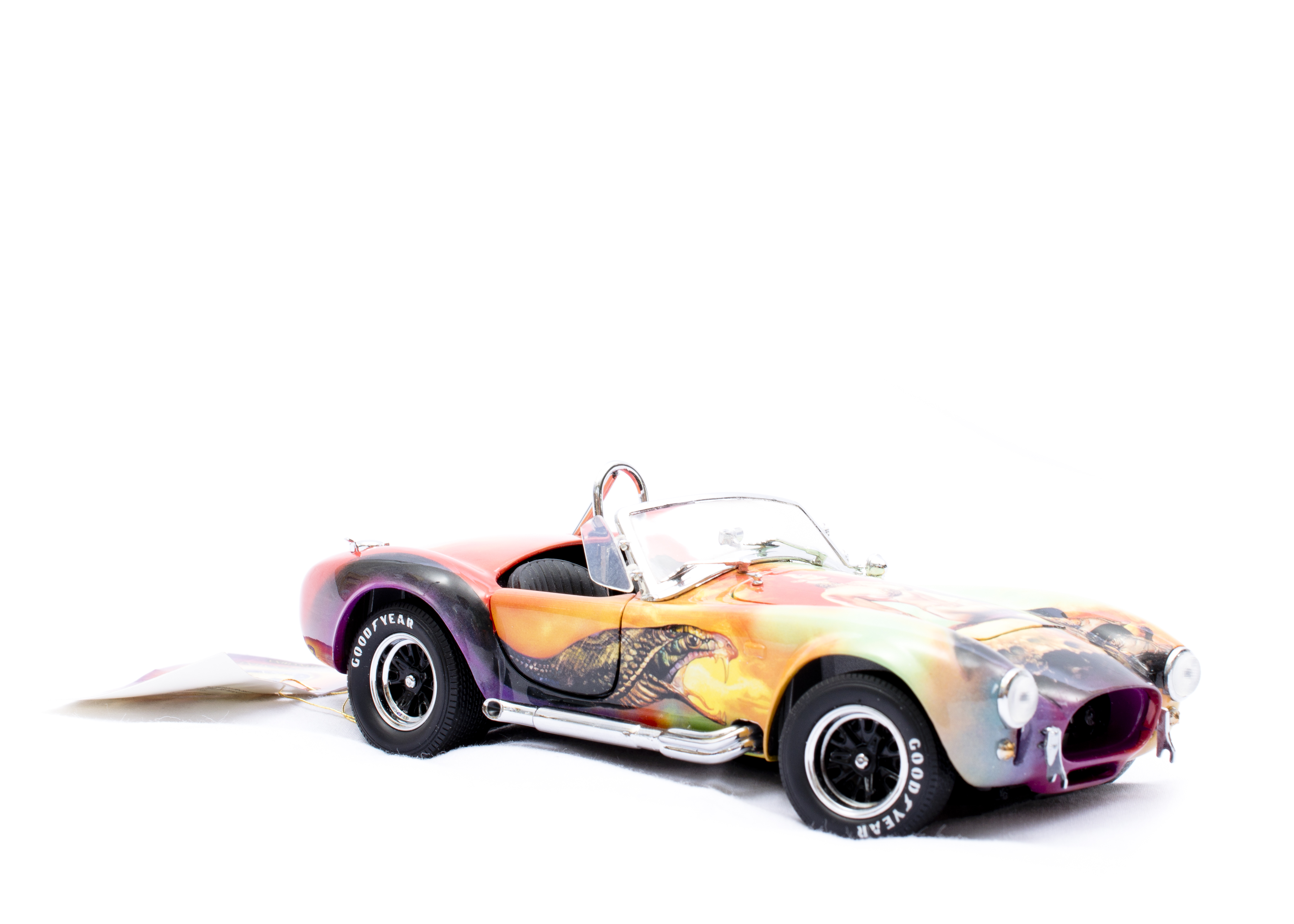 Franklin Mint Vallejo's "Mistress of Fire" 1966 Cobra 427 S/C