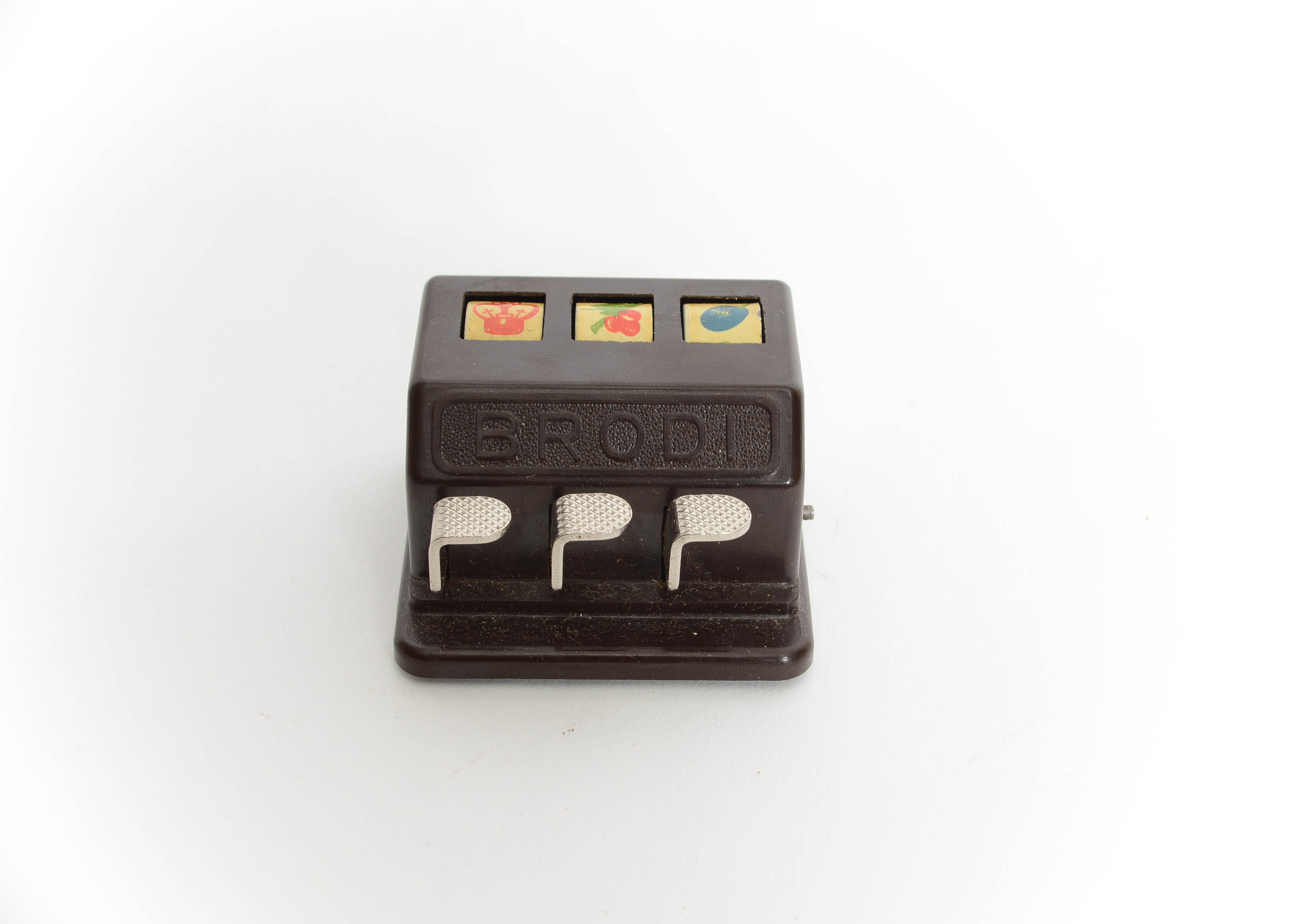 Vintage Broad Minitare Slot Machine Novelty