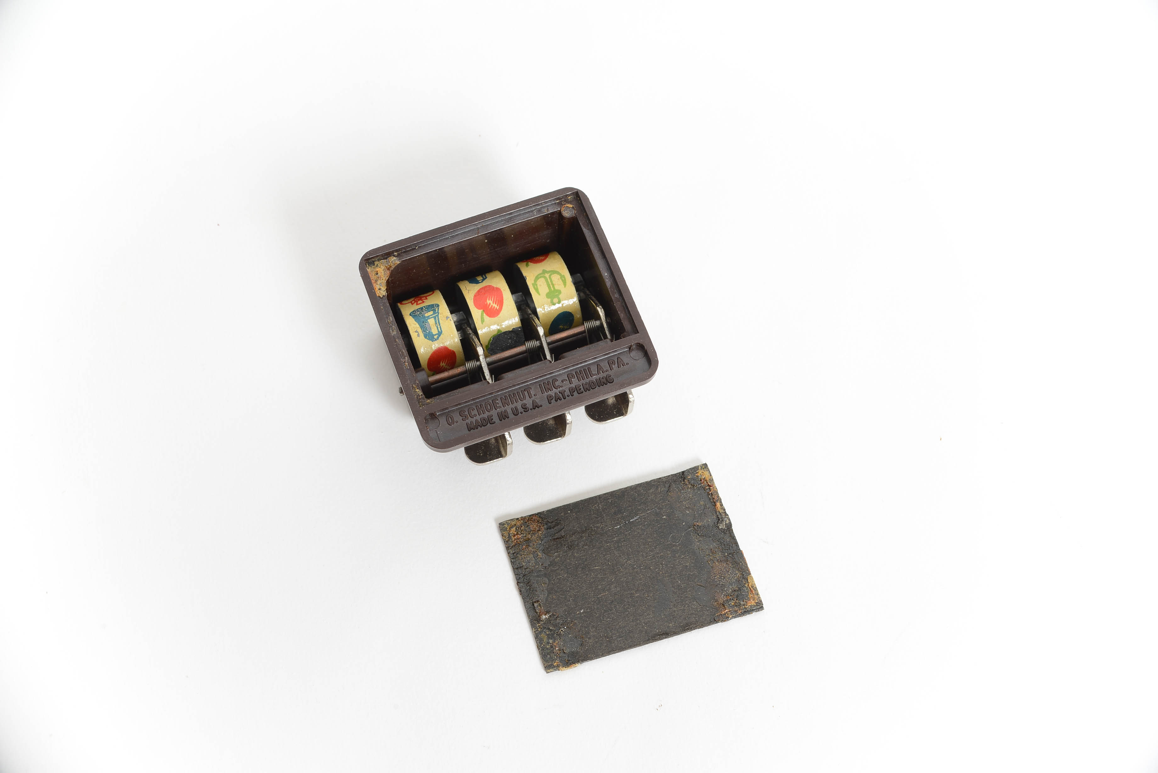 Vintage Broad Minitare Slot Machine Novelty