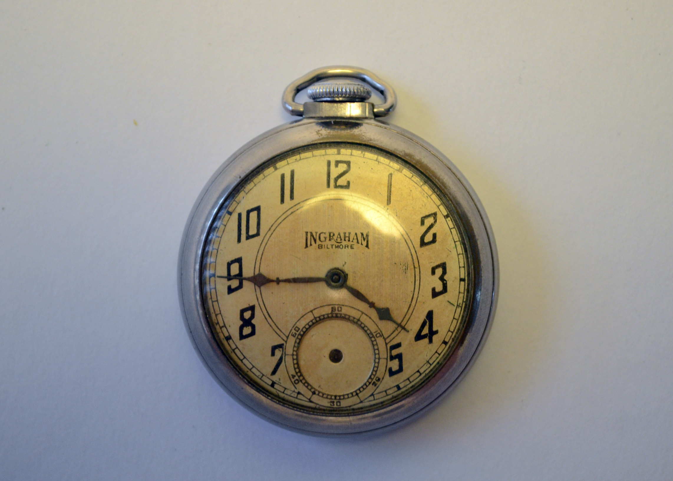 Ingraham biltmore pocket on sale watch