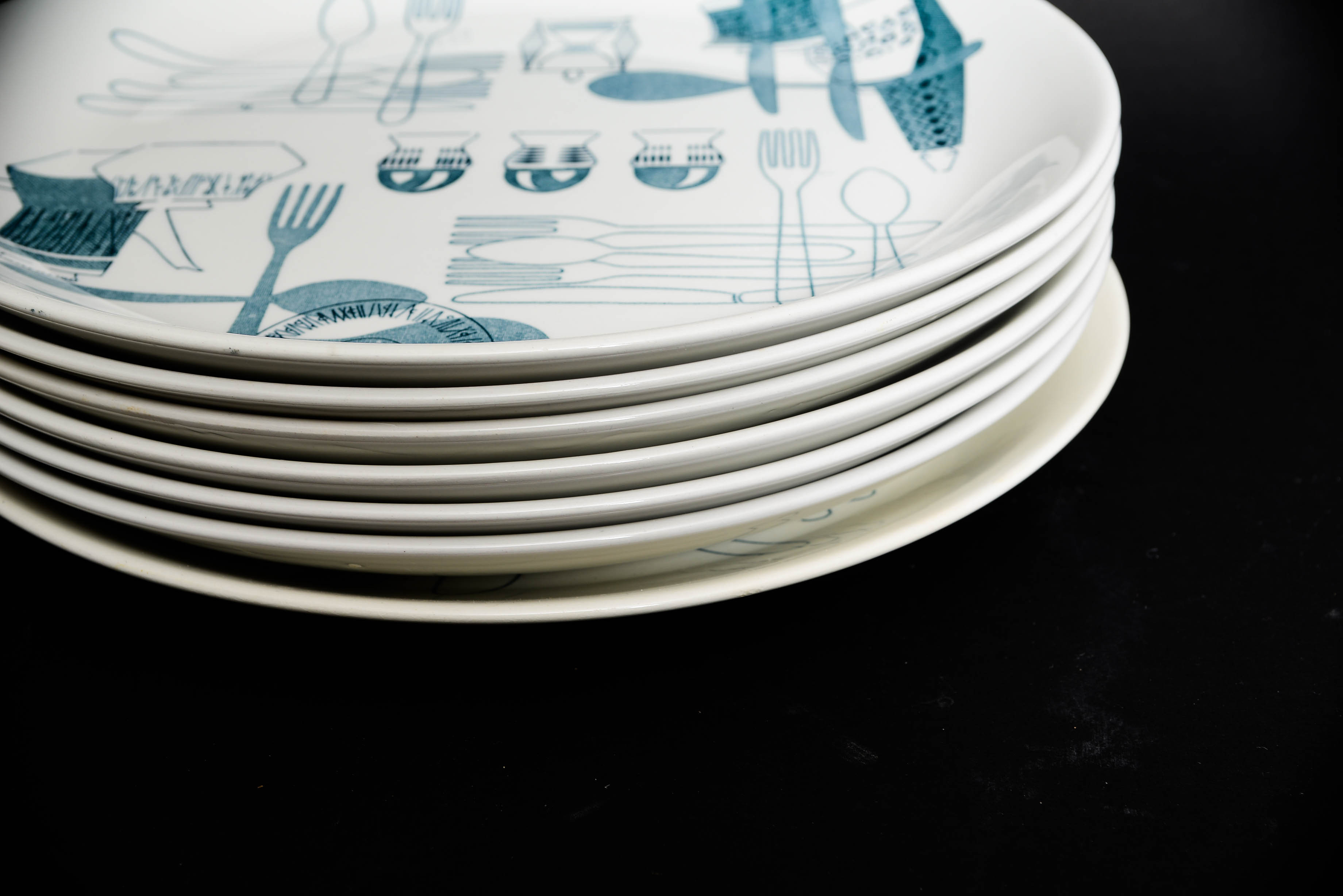 Vintage English Homemaker Fiesta Dinnerware