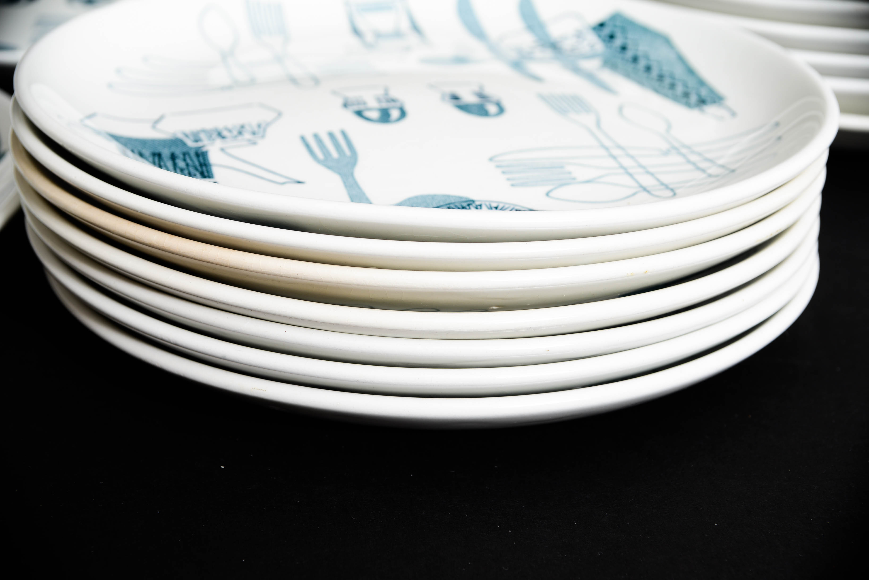 Vintage English Homemaker Fiesta Dinnerware