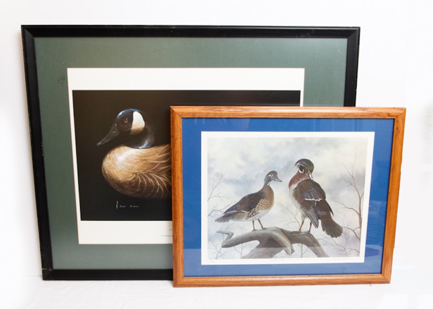 Signed Waterfowl Prints