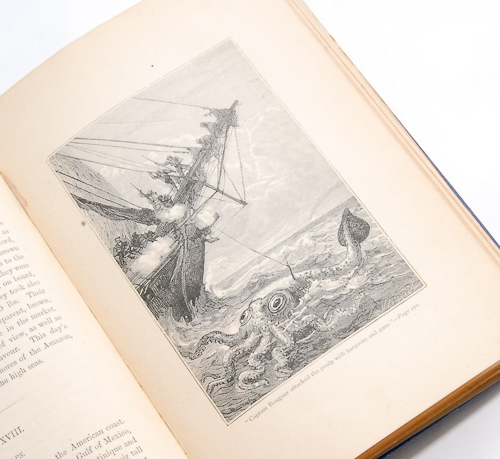 First American Edition of "Twenty Thousand Leagues Under the Sea"